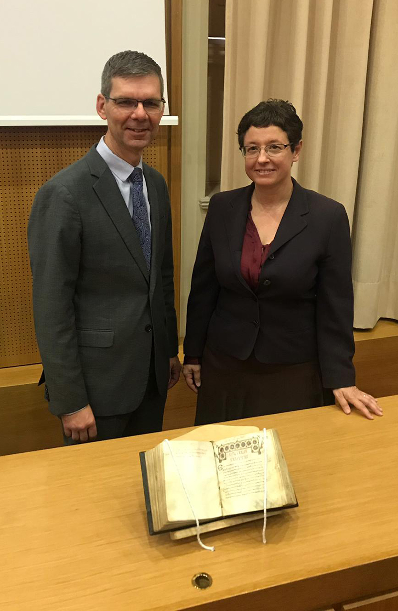 Dr. Jeffrey Kloha and Professor Theodora Antonopoulou